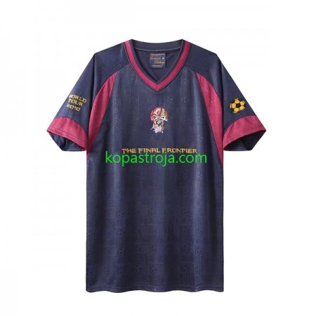 Billiga Fotbollströjor West Ham United Iron Maiden 2010 Retro Hemma tröja Kortärmad